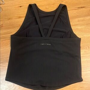 OV Ribbed Y Back Tank